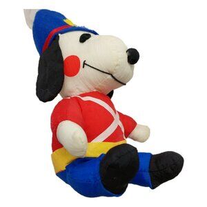 United Features VINTAGE Peanuts SNOOPY School Blue Red Band 8"